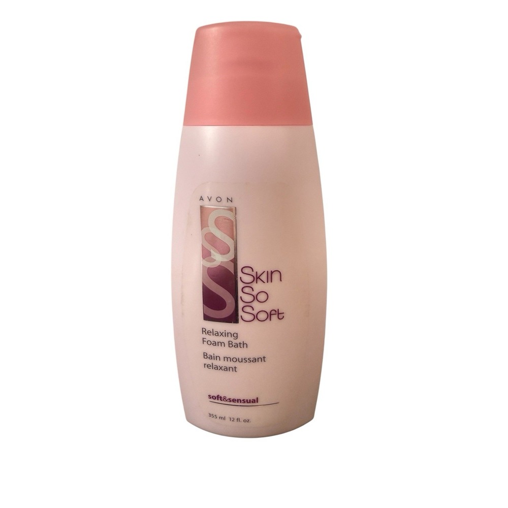 New Avon Skin So Soft Relaxing Foam Bath Soft & Sensual‎ 12 oz 2005